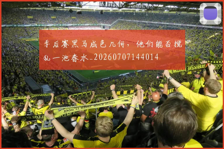 季后赛黑马成色几何，他们能否搅乱一池春水_20260707144014
